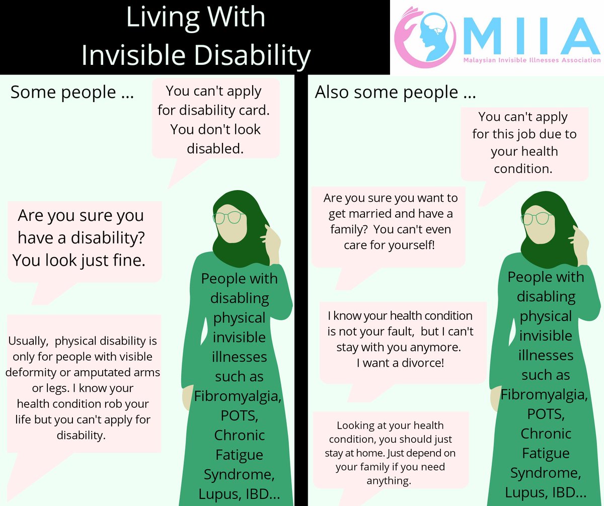 Malaysian Invisible Illnesses Association (MIIA) tweet media