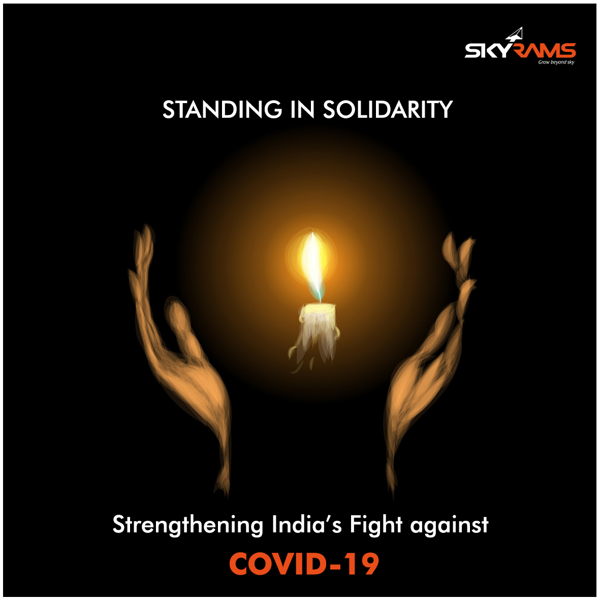 Skyramsoutdoor's tweet photo. Showing our support to the frontline warriors and standing in solidarity with them against COVID-19
#StaySafe #StayStrong #Skyrams #OutdoorAdvertisement
#OOH #DOOH https://t.co/g7bVvahfjO