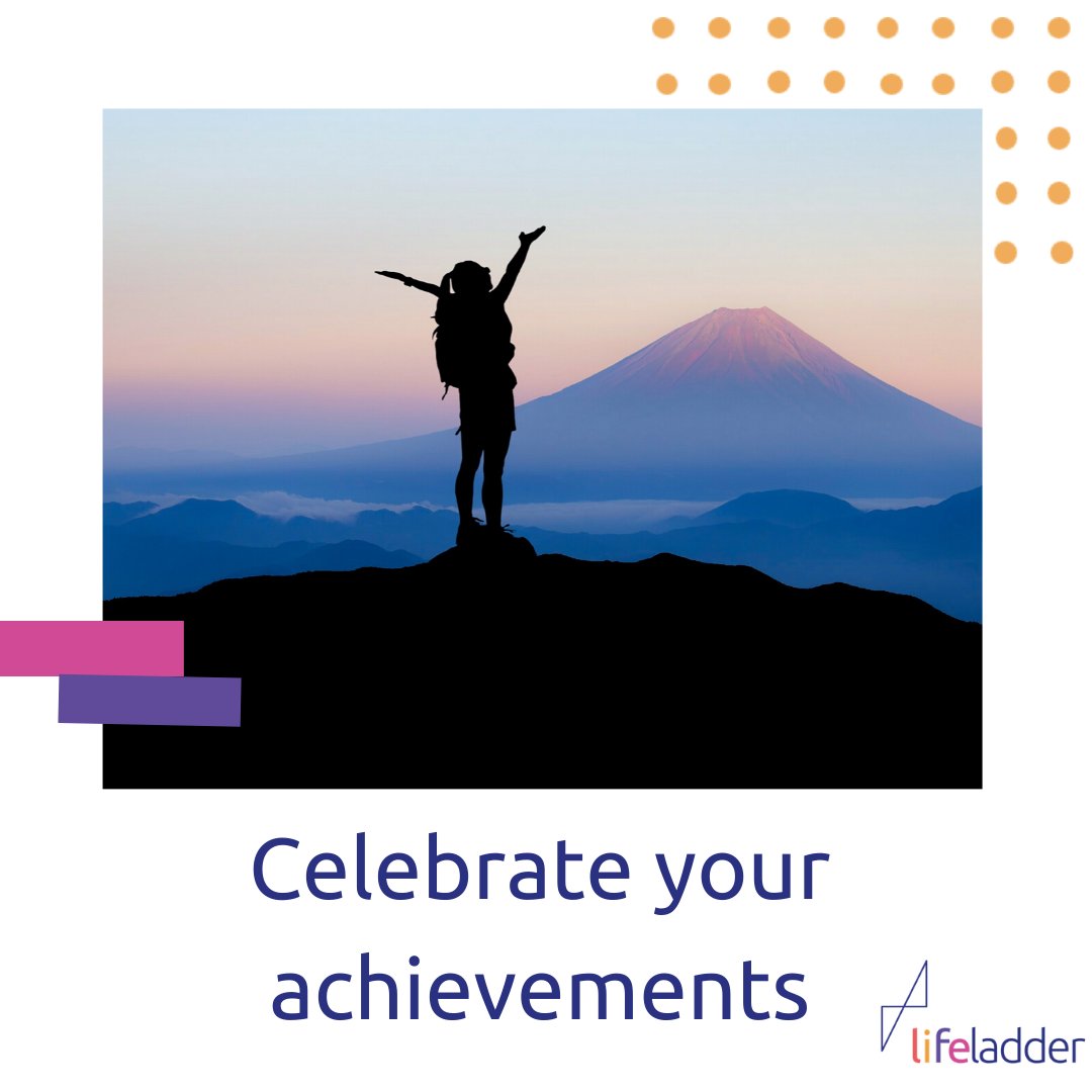 LifeLadderLtd's tweet photo. Recall your best achievement so far in life… What quality did you have to use? How could you use it in your life now? Tell us by replying below. #StepUp #LifeLadder #SelfLove https://t.co/plXWd12lRZ