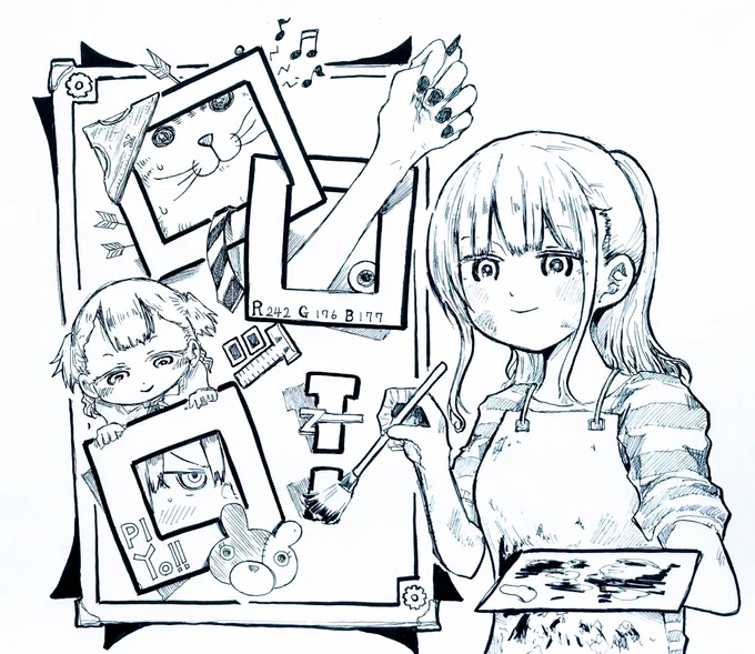ロロッロ最終回

拝見しました‼️

のりおセンセお疲れ様&amp;ありがとう‼️

(※以下文章&amp;絵にネタバレあり)

…。

二つだけ(文字制限の為)感想をば。

ページ数を考えれば何の不満もない最終回✨

出てないキャラの補完が欲しい…ってのは全読者のワガママかな??
#ロロッロ
#ロロッロ完結記念ずっと友達 