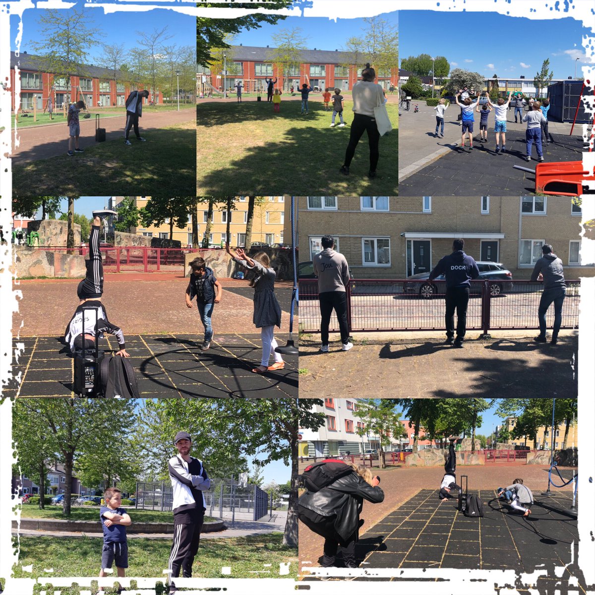 Wat een leuke middag! Op 3 verschillende pleinen een dansworkshop voor kinderen. O.l.v Dansdocent en Buurtsportcoach Miguel Collete. In samenwerking met <a href="/Sport_Utrecht/">SportUtrecht</a> <a href="/JoU_Zuilen/">JoU_Zuilen</a> <a href="/DOCKUtrecht/">DOCK Utrecht</a> <a href="/izaakcampbell/">Izaak Campbell</a> #DOCKUtrblijftincontact