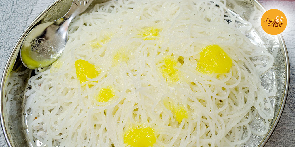 AnnuTheChef's tweet photo. A very soft idiyappam bathed in sweet coconut milk. A treat to have. Interested? Watch the recipe now! https://t.co/wCL3XbPbUi

#idiyappam #idiyappamrecipe #idiyappamkeralastyle #idiyappammaavu #idiyappam_tips #noolappam #noolputtu #keralabreakfast #iftarrecipes #ramadanrecipes https://t.co/syNQalx3FS