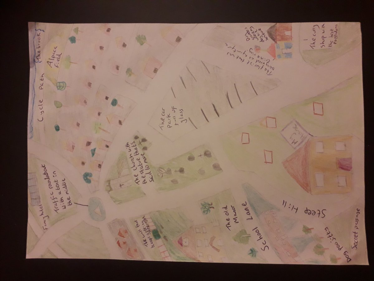 MisguideH's tweet image. One of today’s tasks is to create a map of your home area from memory to see if the way you think of place is different to how it actually is! 

Here’s an example if you need some inspiration 🏠 #misguideathome