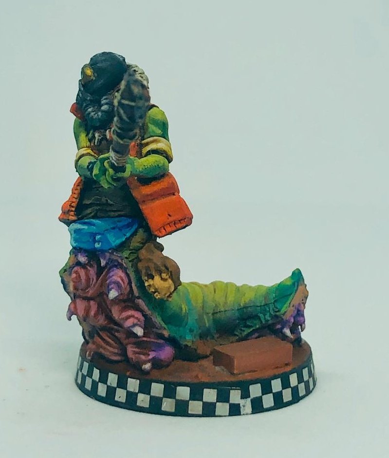 Habemus_Ludum's tweet photo. #pintoreshabemusludum 
Y más mutardos de @asavar 
Este con maza y la mutación piernas seguras o quizás pegajoso.
@Punkapocalyptic #Punka #Punkapocalyptic #mutardo #mutemos #miniaturepainting  #miniaturegaming  #miniatures #Miniature #YoMeQuedoEnCasa  #YoPintoEnCasa https://t.co/FpTAHmll6Z