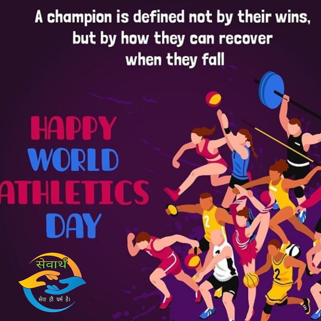 SevarthS's tweet photo. The World Athletics Day was first celebrated in 1996. 
This year's theme for world athletics day-   'Athletics for a better world'
#worldathleticday #sevarth #7May2020 https://t.co/Yzv7dCJvav