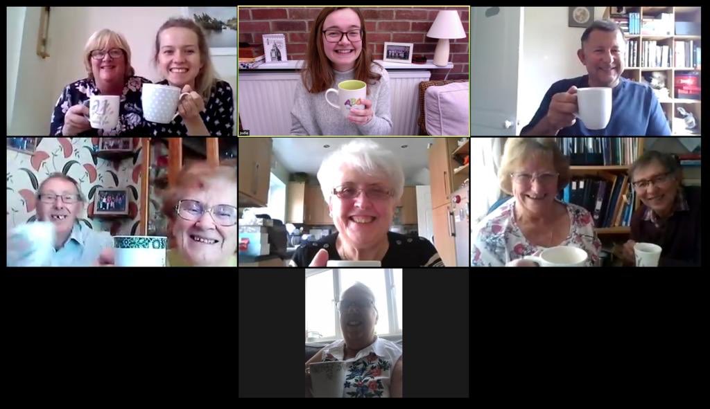 rainhamchurch's tweet photo. This morning we held our first virtual coffee morning, it was a great success! We will be running these every Thursday between 10-11am so if you’d like to join the next one and chat about your week then get in touch 💭☕️🥰 #stmargs #worshipthroughcorona #rainhamchurch https://t.co/fBCJKgQJqL
