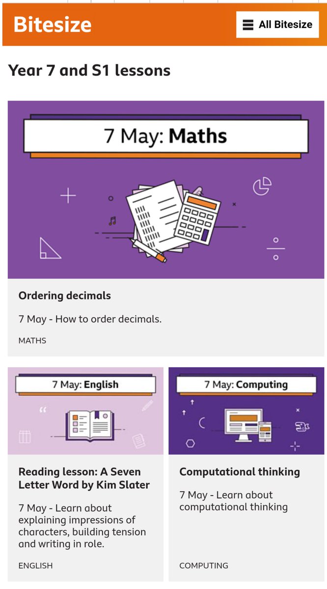 LHSComputing's tweet image. Ok Liberton, today we finally have Computing lessons on @bbcbitesize daily lessons. There are different topics for S1, S2, S3 & S4. #BBCBitesizeDaily I want to see some pics of you giving it a go. Enjoy