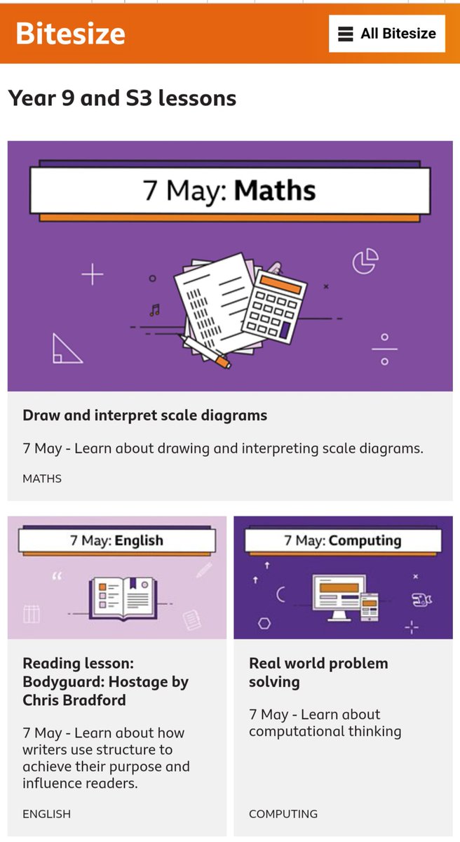 LHSComputing's tweet image. Ok Liberton, today we finally have Computing lessons on @bbcbitesize daily lessons. There are different topics for S1, S2, S3 & S4. #BBCBitesizeDaily I want to see some pics of you giving it a go. Enjoy