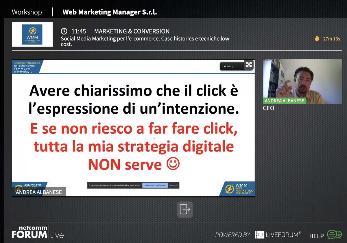 FraBi91's tweet photo. L'elemento più potente della comunicazione digitale!   #netcommforum #smmdayit 
@smmdayit @ConsNetcomm @FlashAndrea https://t.co/KdrifOQoux