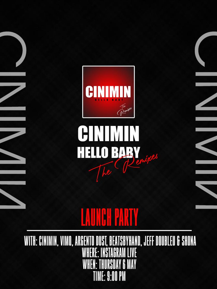 All Roads Lead To Instagram Tonight As @CINIMIN5 Will Be Previewing Their 'Hello Baby' Remix Pack.