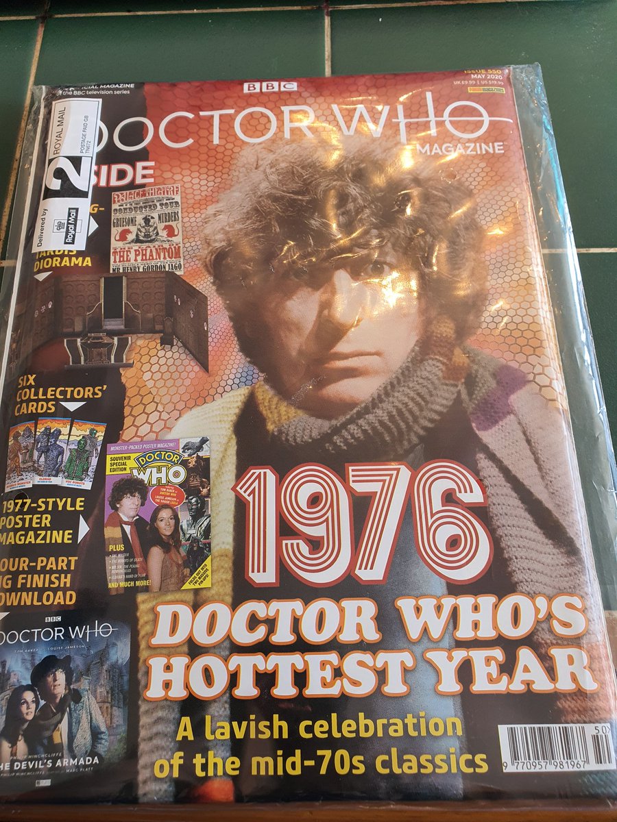 MatthewSteele0's tweet photo. A surprise in the post this morning! Too bad I assumed I wasn't getting one and bought one from the store! ๐คฆโโ๏ธ๐ I wonder why it was delayed!? ๐ค #DoctorWho #lostinpost @DWMtweets #DoctorWhoMagazine https://t.co/khu0Kea9kN