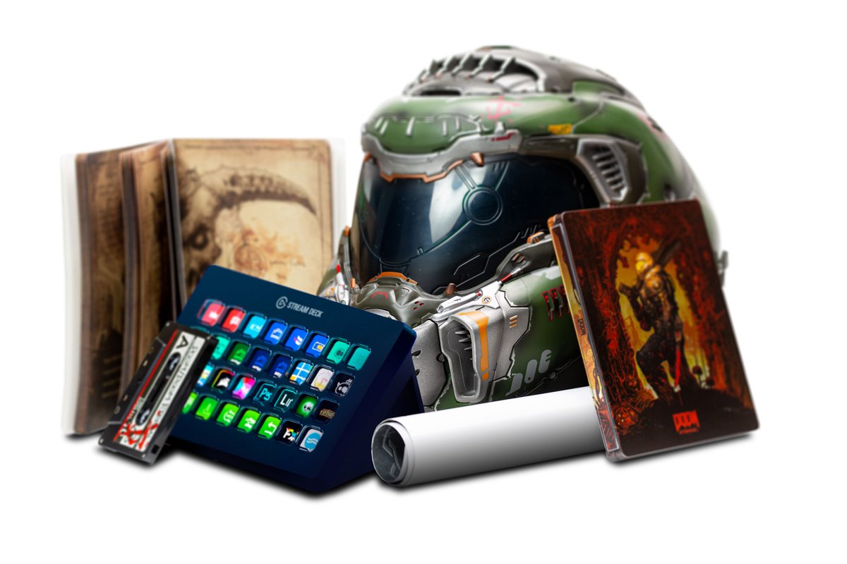 Zusammen mit <a href="/bethesda_de/">Bethesda Deutschland</a> ballern wir am DOOMerstag was raus! 
💥 DOOM Eternal Collector’s Edition 
💥 Stream Deck XL 

IDKFA!

Wie ihr an diesen massiven Gewinn kommt?

1⃣ ❤️ + 🔁 diesen Tweet
2️⃣ Folgt <a href="/bethesda_de/">Bethesda Deutschland</a>  und <a href="/elgatogamingDE/">Elgato</a> 
⏰ 14.05.2020 16:00