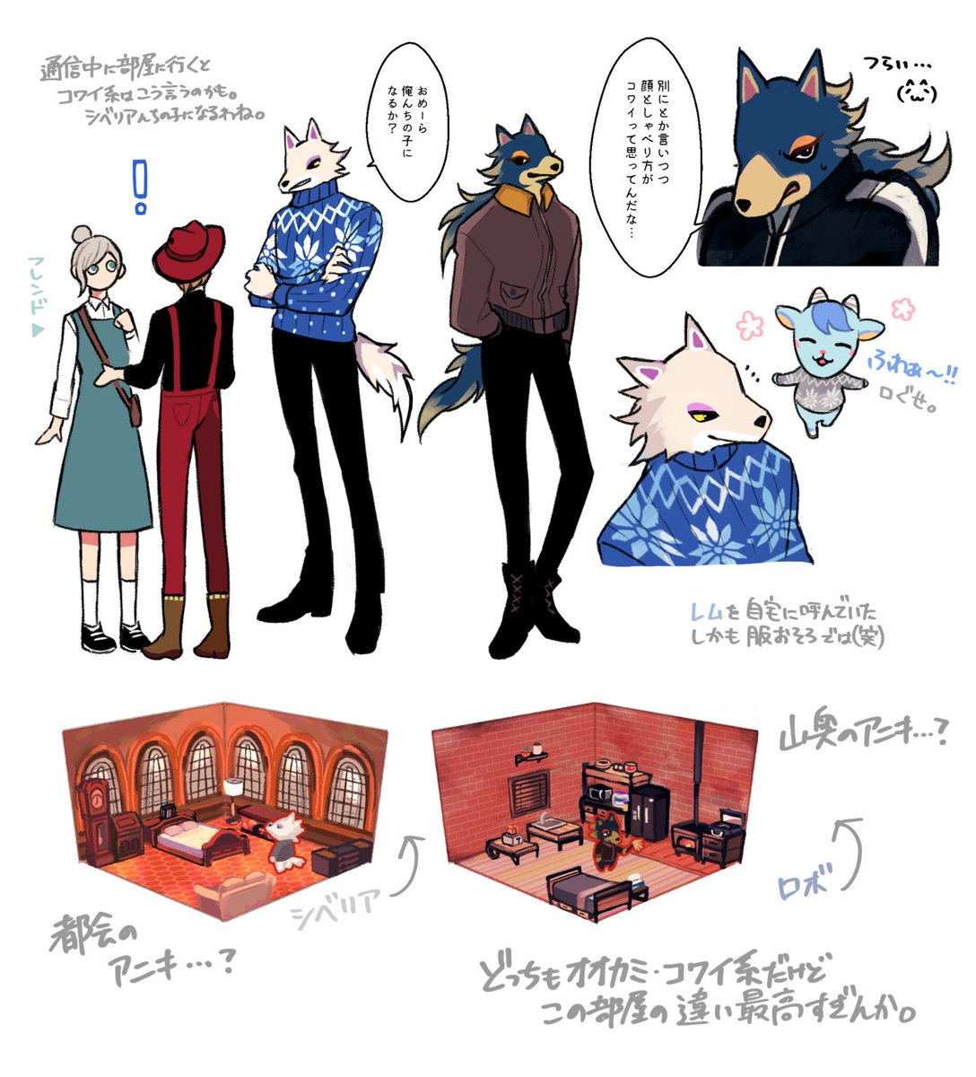 森の獣人化まとめ 