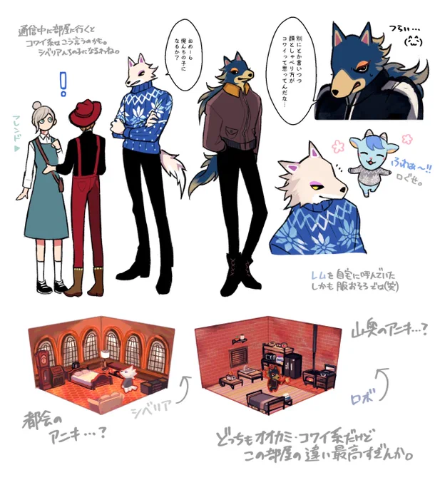 森の獣人化まとめ 