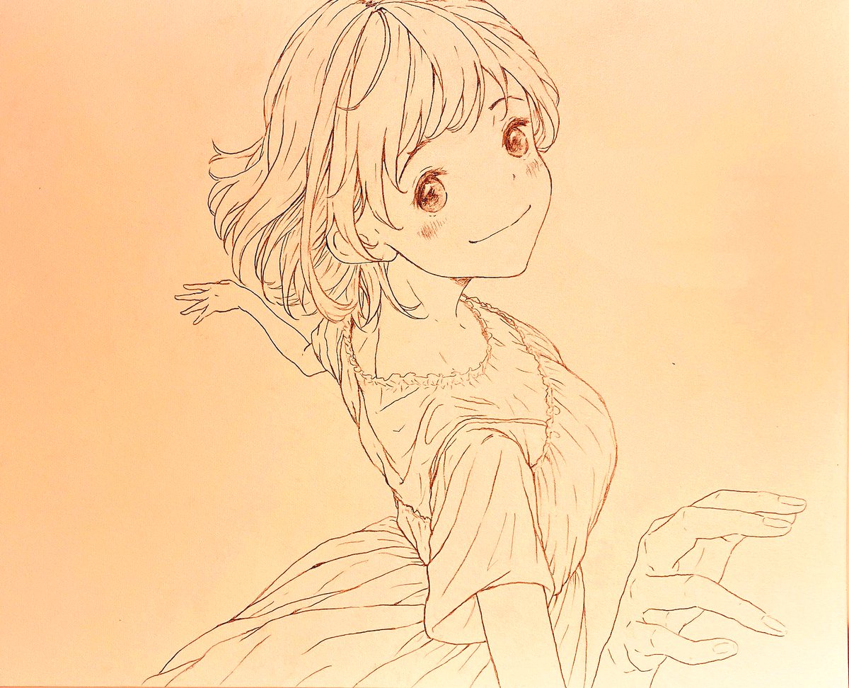 「自粛中、だいぶ絵を描くことで心救われているなって思います 」|うさこのイラスト