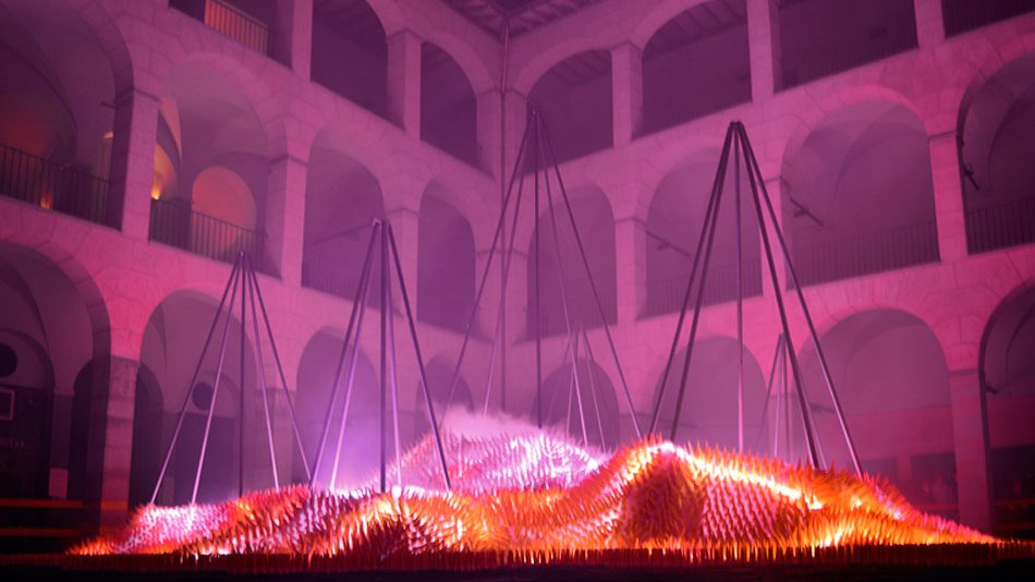 SP25arquitectes's tweet image. Per segon any consecutiu som als FAD!
Aquest any SELECCIONATS amb la instal.lació &quot;Hell, Sweet Hell&quot; (David Oliva, Elisenda Planas i Anna Juncà) al passat festival Lluèrnia d&apos;Olot, en l&apos;apartat d&apos;arquitectura efímera.
#arquitecturaefimera #ephemeralarchitecture #premisfad #fad