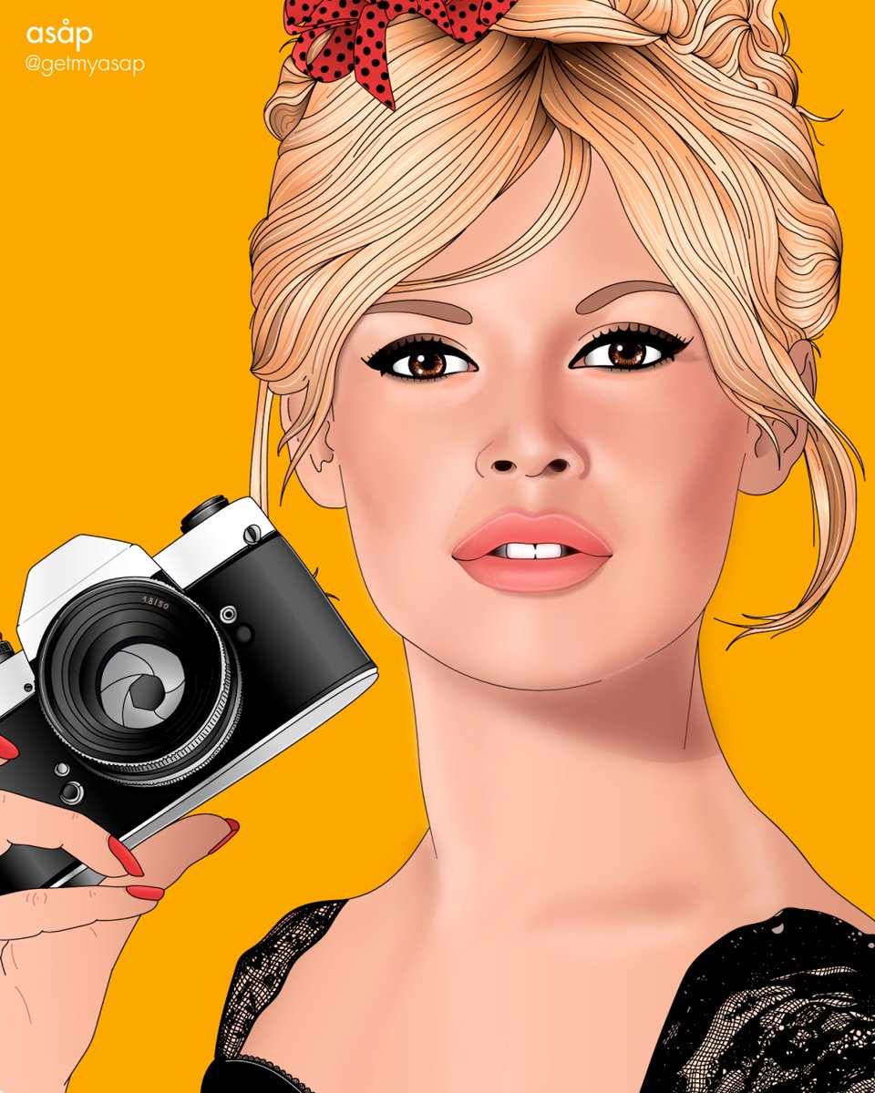 getmyasap's tweet photo. 🕊🌷 L’ÉTERNELLE

Nouvelle édition limitée disponible sur notre site 👉🏼https://t.co/MHpj1WotCd 💋

Découvrez notre réinterprétation de la plus grande figure féminine des années 1950 et 1960 : Brigitte Bardot ! 🌸

#getmyasap #brigittebardot #illustrationoftheday #editionlimitee https://t.co/fE7lEywh2E