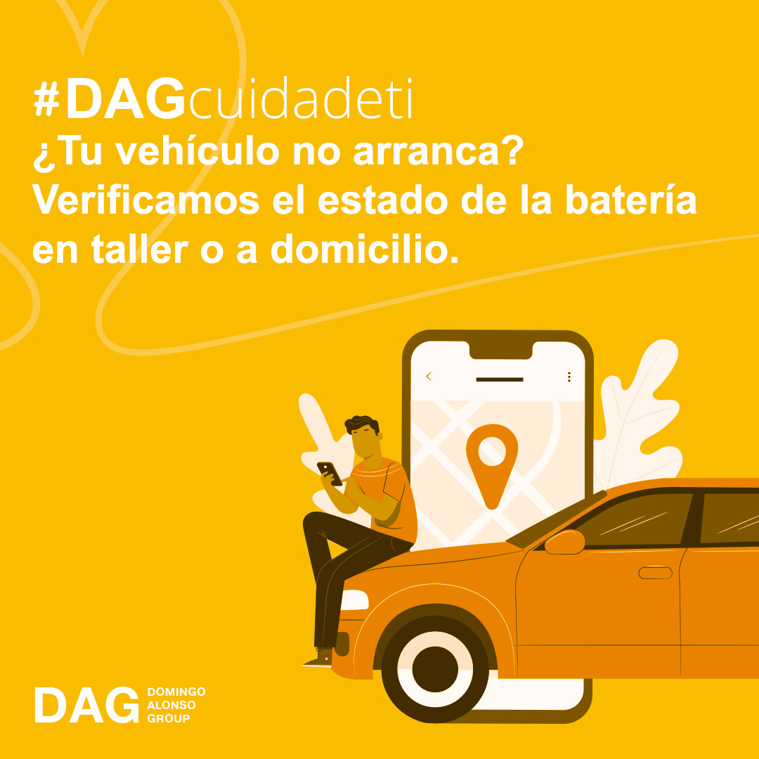 ¿Preparado para salir? Si tu vehículo no arranca comprobamos el estado de la batería de manera gratuita, ¡en el taller o en tu casa! 🚗
Desde #DomingoAlonsoGroup nos ponemos en contacto contigo, accede aquí⬇️
bit.ly/campañabaterías

#DAGcuidadeti #DomingoAlonsoGroup