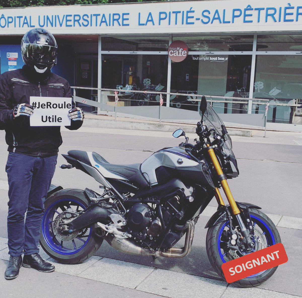 Le 12.05 beaucoup d’entre vous reprendront le chemin du travail et utiliserez votre moto pour cela… mais des obstacles à la circulation s’organisent ! Tous les travailleurs sont utiles, faites le savoir en postant une photo à côté de votre véhicule le 12 a 12h avec #JeRouleUtile