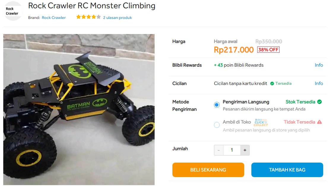 beli rc car