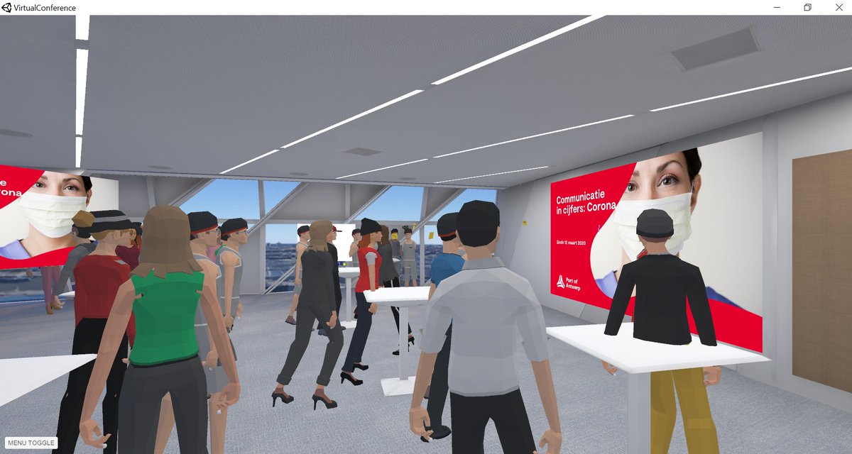 Eva_Burm's tweet photo. Net mijn eerste virtuele conferentie ooit bijgewoond bij de @PortofAntwerp !  #dag4bijdeHavenvanAntwerpen #portofthefuture #innovation #VR via @wimwouters https://t.co/RRiEGX565M