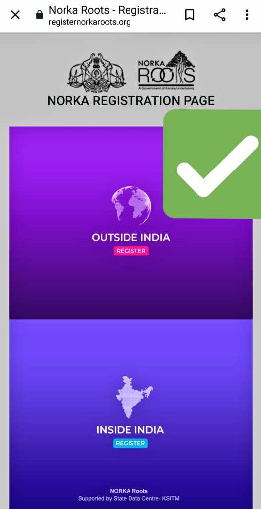 afdkerala's tweet photo. #MisinformationAlert
The follow whatsapp forward is being circulated for NRKs coming into Kerala

A quick enquiry revealed it was setup for non-Govt use &amp; is now defunct. The person hosting it has been asked to take it down

✅ Correct website:
https://t.co/4KjFPdAaQm
(Photo 3) https://t.co/hR2GQAvNQk