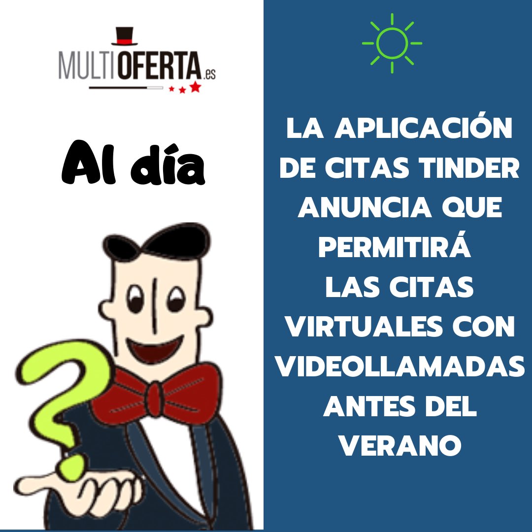 Multi0ferta's tweet photo. Ponte al día con nosotros. La actualidad dice... #news #tecnologia #preguntas #respuestas #curiosidades #salud #sociedad #actualidad #multioferta #citas #curiosidades #tinder #efemerides #videollamada https://t.co/6eouasi5yw