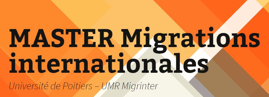 ICMigrations's tweet photo. Le Master Migrations internationales de l'@UnivPoitiers porté par @migrinter, partenaire associé de l’@ICMigrations, reçoit les candidatures pour la rentrée 2020 jusqu’au 15 mai. Retrouvez l’ensemble des info sur : https://t.co/JoLQLoSzk8 https://t.co/ERY9jXq0JO