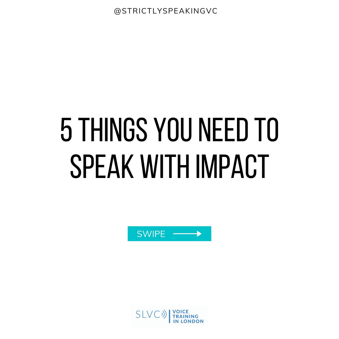 slvcvoicecoach's tweet image. THE 5 THINGS YOU NEED TO SPEAK WITH IMPACT!💪💡 
Click for full post and all 5 tips: bit.ly/2YGPEep

#voicecoach #coaching #vocaldevelopment #impact #authenticity #confidence #leadership #beingheard #communication #publicspeaking #speaker #training #personaldevelopment