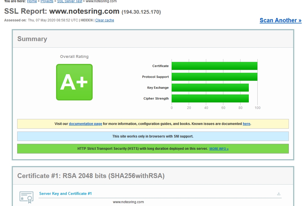 NOTESRINGSERVIC's tweet photo. Actualizado a HCL Domino 11 y activando y configurando Server Name Indication (SNI), que permite tener varios web sites, cada uno con su certificado ssl teníendo una única ip.
#notesring.com coming soon https://t.co/G2pVzlfukD