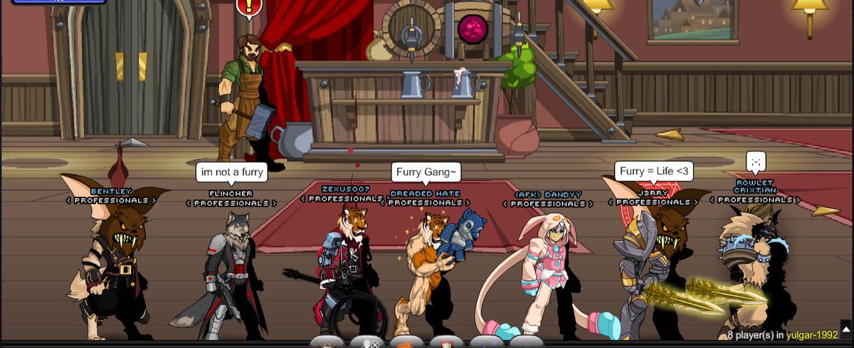 ProfessionalsAQ's tweet photo. furry gang xD
#GoProfessionals #CrixtianifAFurry #AqWorlds https://t.co/LaqBz63y0O