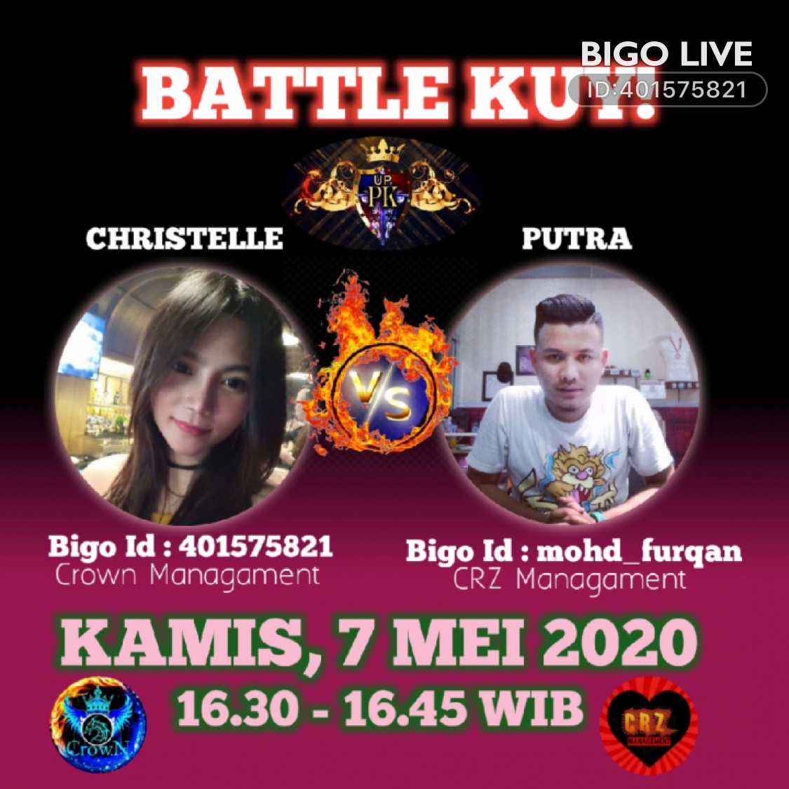 bdog162's tweet photo. Come and see ♚CF•CHRISTELLE💧's LIVE in #BIGOLIVE: #star    
https://t.co/lABXm1gr9i https://t.co/ZkXZrzGp2S