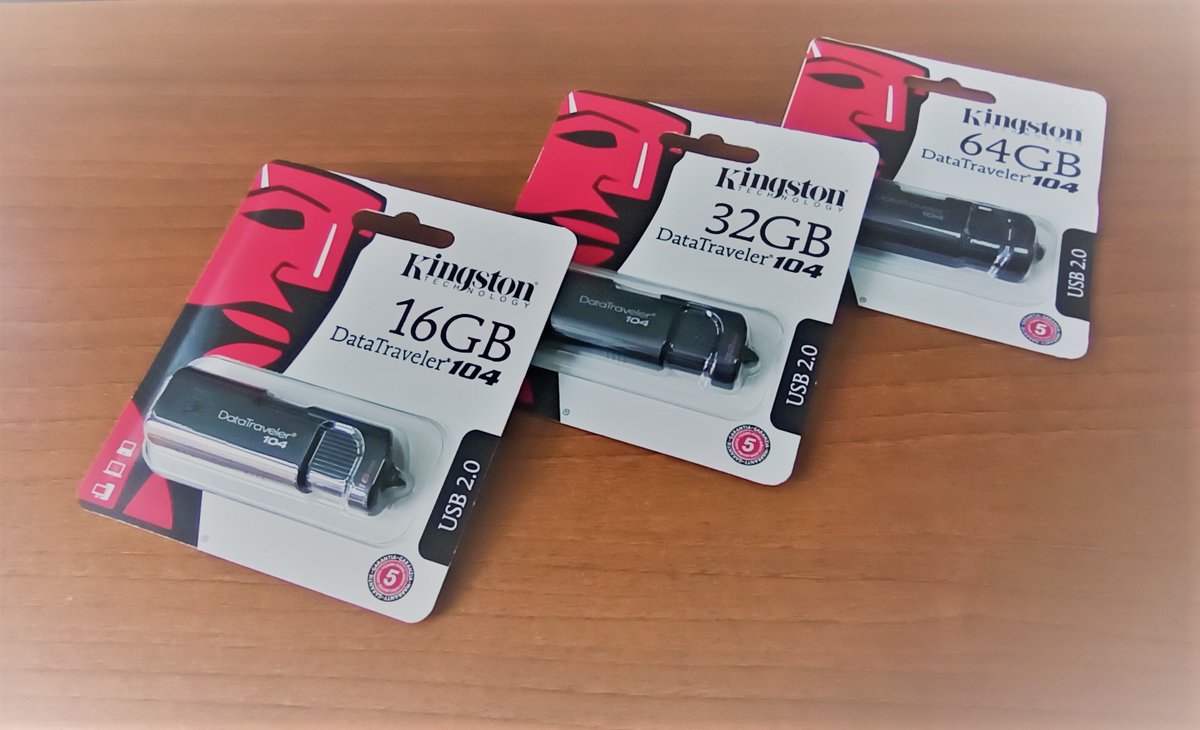 FERTASupplies's tweet photo. El dispositivo Flash USB 2.0 DataTraveler® 104 de Kingston es una solución de almacenamiento  para almacenar y transferir documentos y medios cotidianos. Disponible en capacidades de 16GB a 64GB para satisfacer sus necesidades de almacenamiento.

#GemedSuministros #FelizJueves https://t.co/bcE7v3IEqE