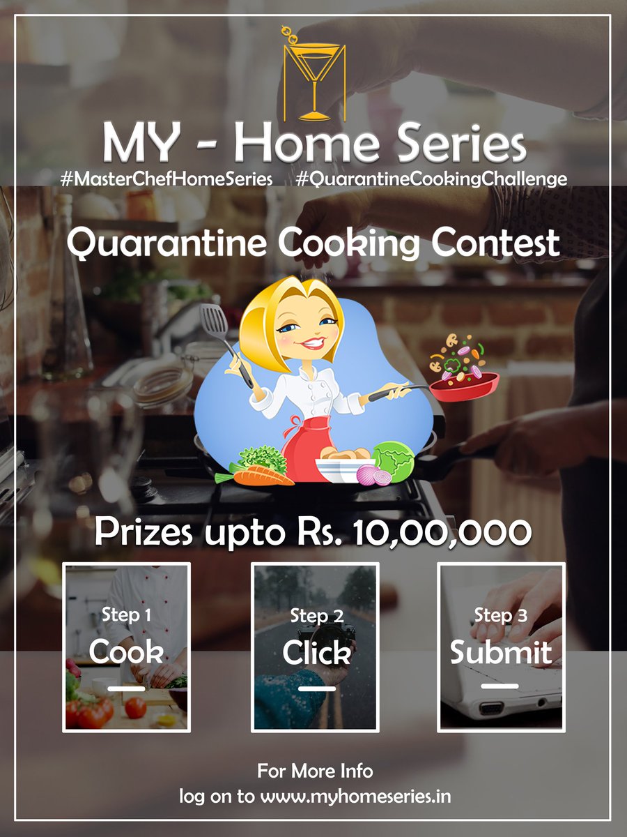 myhomeseries's tweet photo. Enter to Win | Cash Prize | iPhones | Travel | Many More
#MasterChefHomeSeries
#QuarantineCookingChallenge https://t.co/7WToUnaP78