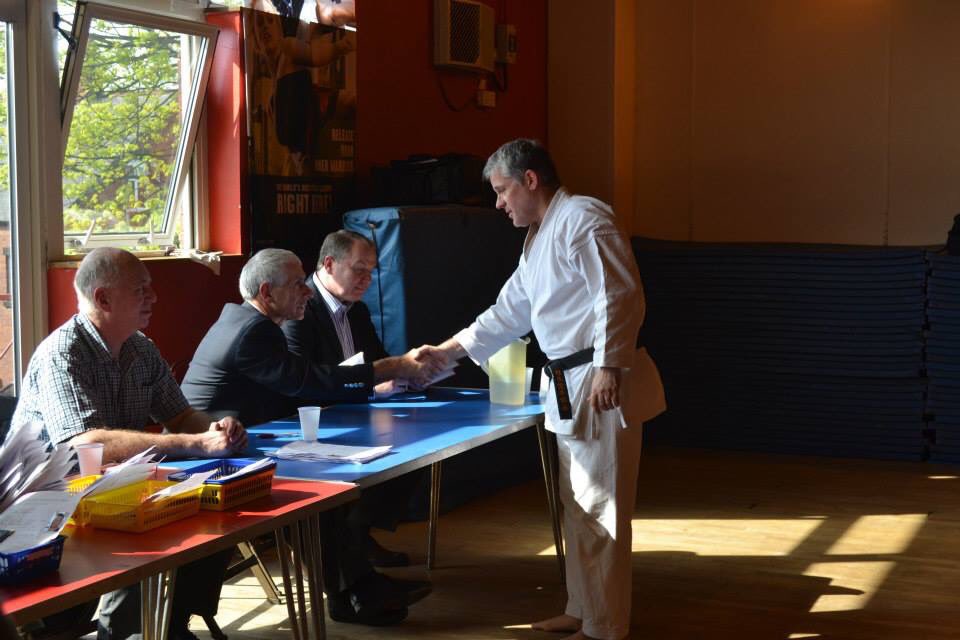 LeedsKarate's tweet photo. #ThrowbackThursday Sensei Martin Tucker passing his 3rd Dan under the watchful eyes of the KUGBs most senior panel. What an achievement. #Proud #3rdDan #Tucker #NailedIt #SeniorGrade @BBCLeeds @ChapelAToday @Local_Exercise @lbusocialsport @RoundAboutLeeds @HWLeeds @harehills111 https://t.co/QQ8wF0m0iO