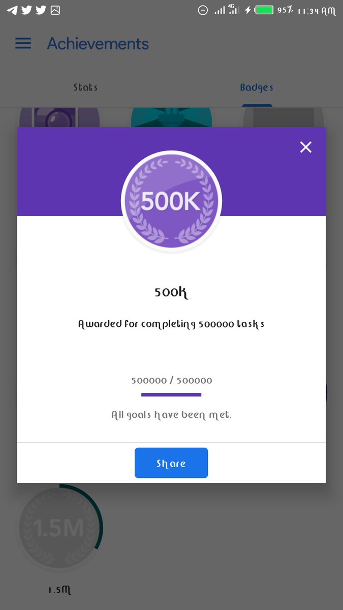 zaarab001's tweet photo. Ladies and Gentlemen...🤗
🇳🇬Level 16
🇳🇬Rank 4 on #SentimentEvaluation
🇳🇬Rank 14 on #ImageCaption
🇳🇬500k goal completed
🇳🇬Certificate of Distinction
🇳🇬1M next Goal
@csbygoogle #GoogleCrowdsource
🇳🇬🇳🇬🇳🇬🇳🇬🇳🇬🇳🇬🇳🇬
#TeamRed #30DaysOfCrowdsource
@aniediudo @Sagiru_ss https://t.co/WLvnrGfrzZ