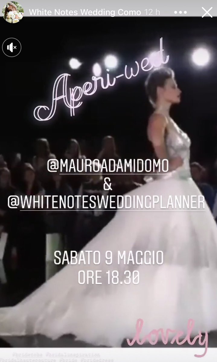 mauroadami's tweet photo. Sabato 9 Maggio ore 18.30
sarò in diretta IG con #whitenotesweddingplanner #aperiwed
#domoadamievents #yourweddinginitaly https://t.co/gc1mz02fTO