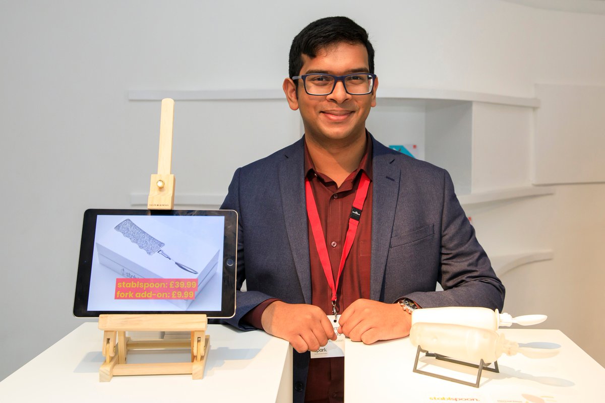Student engineer Hemal Dias is on a mission to remove the frustration of eating with a hand tremor. Find out more in the latest edition of livingwithdisability.org or stablspoon.com