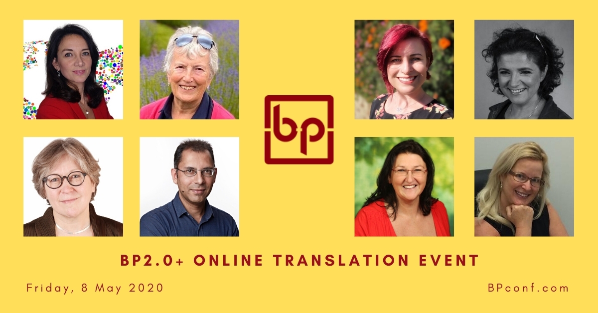BP_conf's tweet image. BP2.0+ is a follow-up #CPD day to the successful #BP20conf. Join over 600 #translators tomorrow! BPconf.com #translation #xl8 #Online #conference