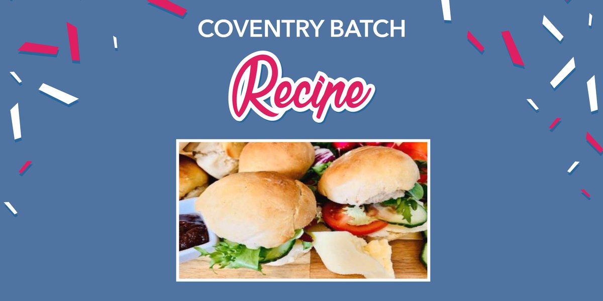 It’s not a roll, or a bap, or a cob… It’s a batch!

Learn how to bake this legendary Coventry delicacy, as well as the perfect classic scone, in our #VEDay party pack.

Thank you to Coventry baker @missellieshm for the recipes.

Find the recipes at buff.ly/2zfSkFa