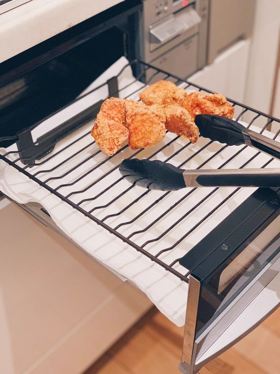 みんな使わないの？？グリルを油切りとして使ってたらビックリされた！？