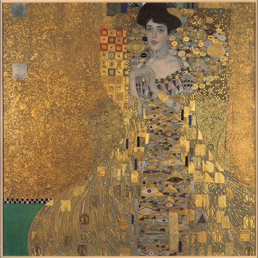 ecjccj's tweet photo. #UneHistoireUnTableau (thread ⬇️)

🎨 Gustav Klimt, Portrait d’Adele Bloch-Bauer | 1907 (Neue Gallery, New York) https://t.co/4egFmp3139