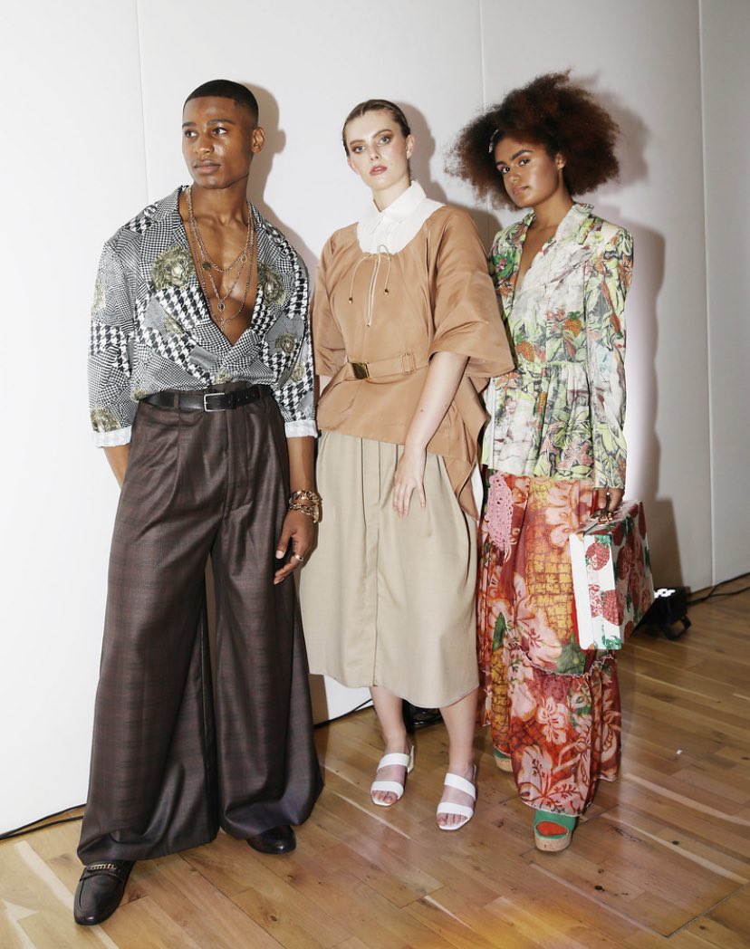 #ThrowbackThursday, backstage with winning designs from the sustainability, emerging and young designer categories. #mfafashion2019 #sustainablefashion #emergingdesigner #youngdesigner #fashionphotography #behindthescenes #backstage #awardsshow #catwalkmodel