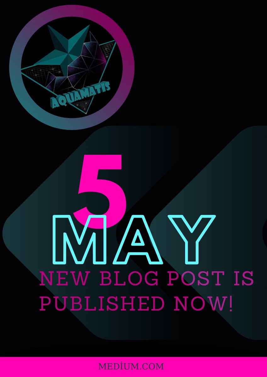 New blog post has published. You can read it via this is link. medium.com/aquamatis #blog #robotics #vexrobotics #omgrobotics #vex2020 #programming #Mechanic #blog #medium #writerscommunity #COVID19 #COVID