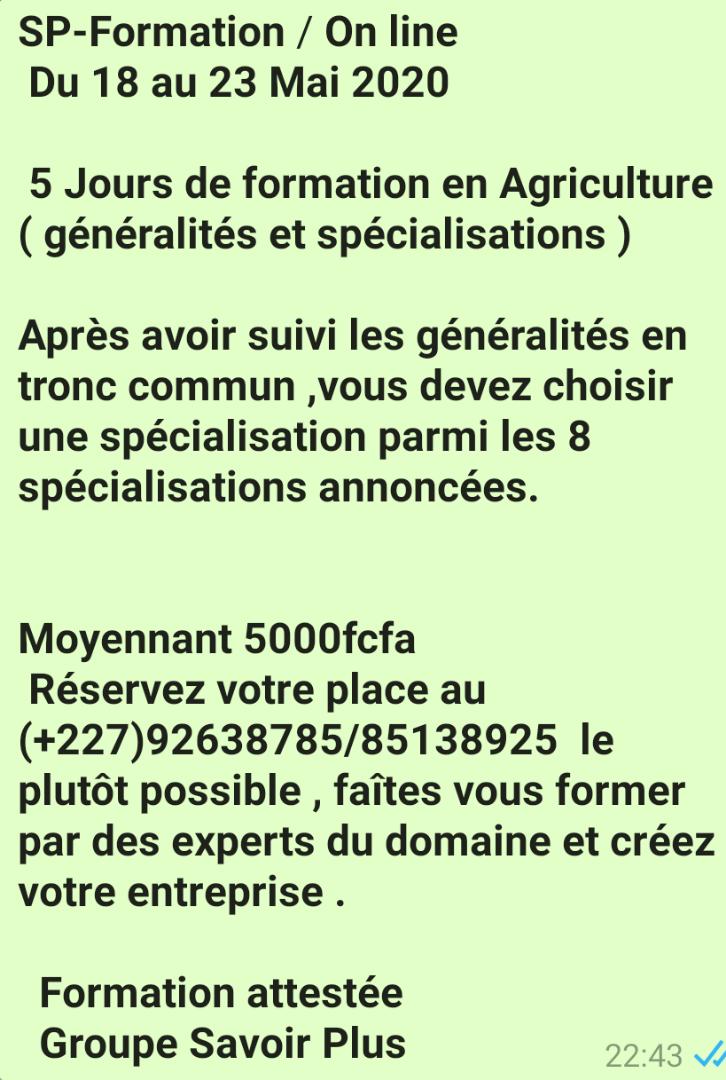 Hippolytetweets's tweet photo. Formations à ne surtout pas manquer...
#SP_Formation_Online
#Produisons_Localement
#Groupe_SP_4Dev https://t.co/GOamkMLVHG