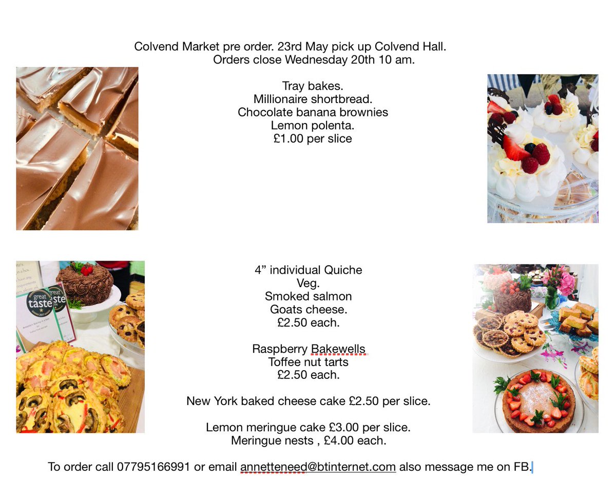 AnnetteNeed's tweet photo. Good morning. Here are the food producers lists For the Pick up market on the 23rd May. #Colvend Hall Strict social distancing will be in place. This is not a social gathering market, it is a pick up point for fabulous local treats
#Dalbeattie
#shoplocal #supportlocal #Staysafe https://t.co/TVBUwXLEJi