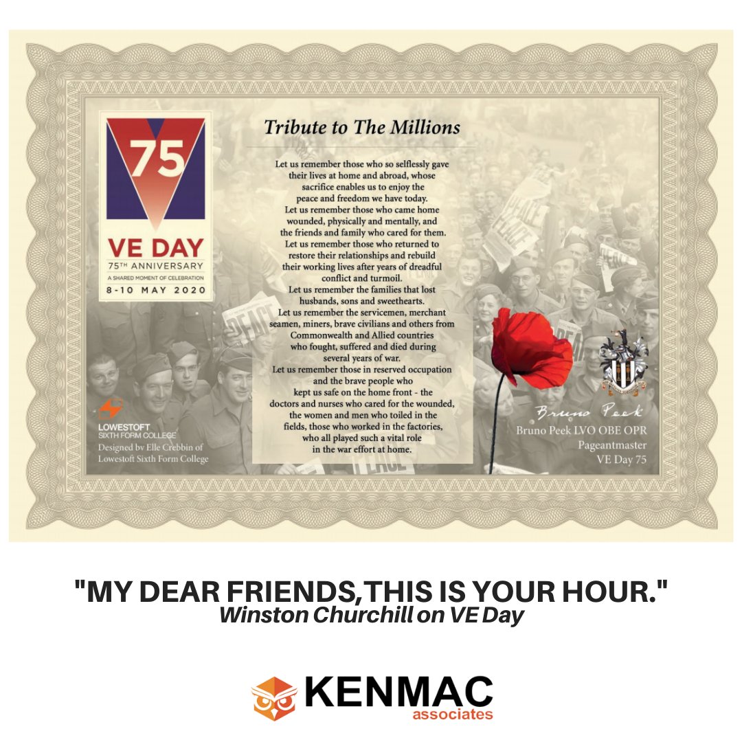 It is 75 years since the guns fell silent at the end of WW2 in Europe. Years of carnage and destruction had come to an end and millions of people took to the streets and pubs to celebrate peace, mourn their loved ones. Europe.
#VEDay #WW2