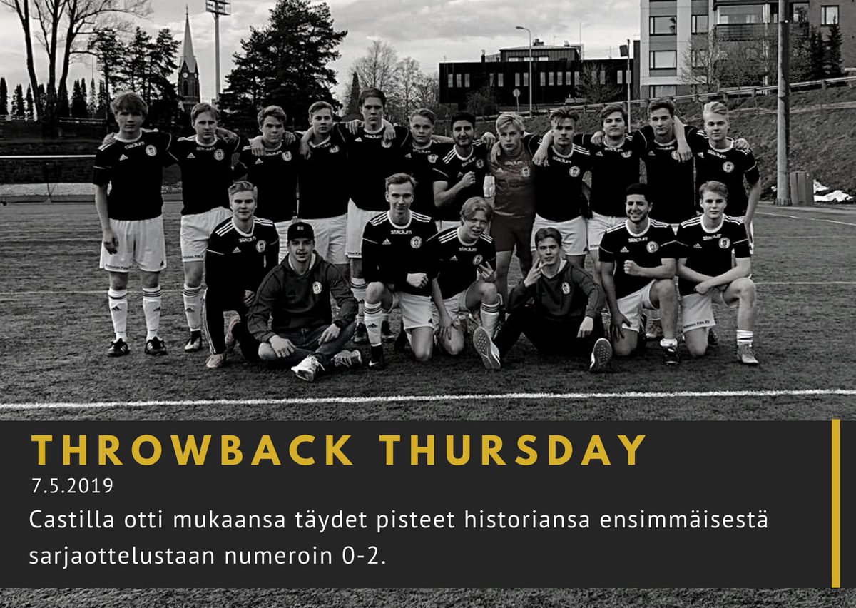 lprcastilla's tweet photo. Vuosi sitten tänä päivänä tehtiin Castilla-historiaa. 

#lprcastilla #olecastilla https://t.co/LFWj5CEgsG