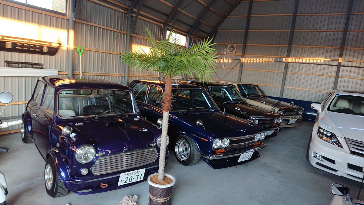 T M Garage株式会社 夢の空間 T M Garage 小樽 旧車好き集まれ 旧車 癒しの場所 Yazawa 矢沢永吉
