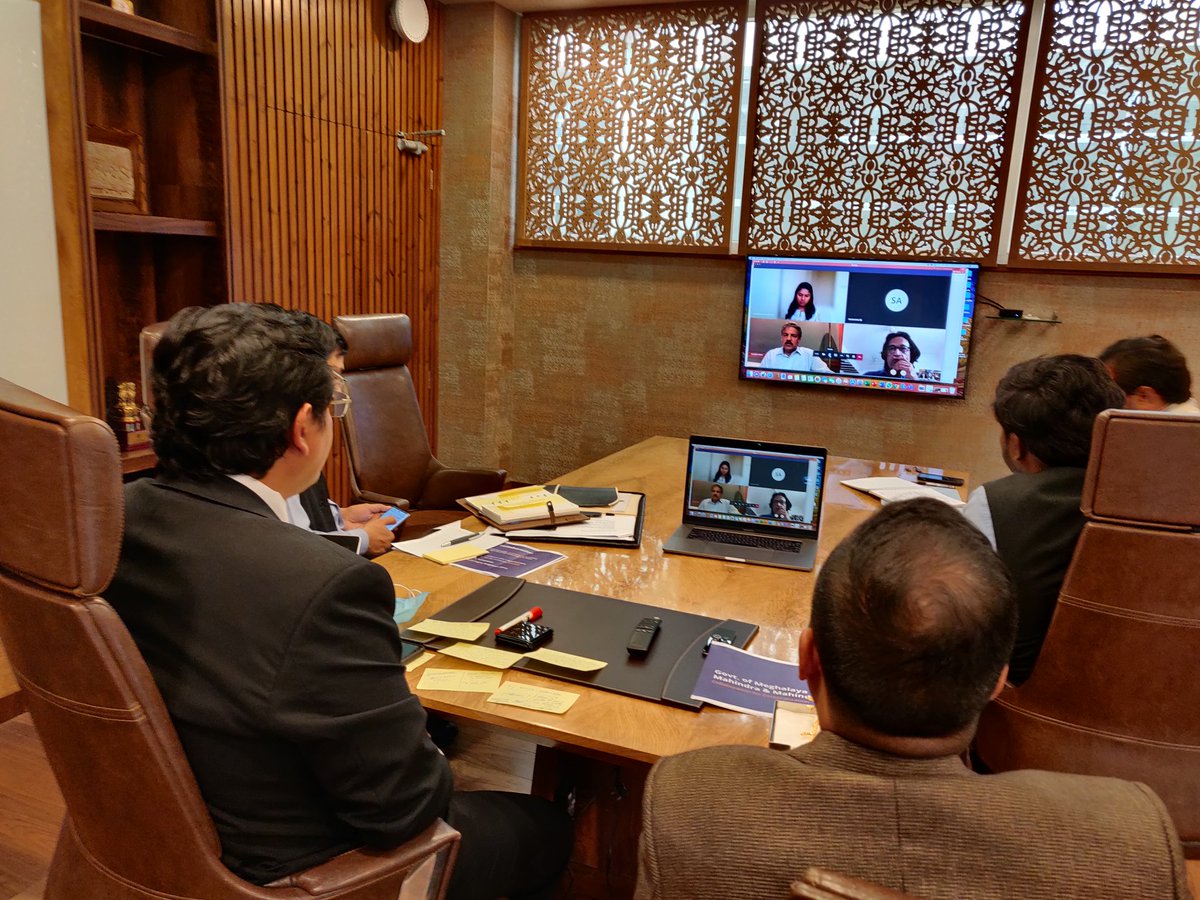 SangmaConrad's tweet photo. VC with @anandmahindra ji and Team on initiatives to revive State's economy during and post #COVID19 with emphasis on strengthening agriculture economy, increase credit capacities of SHGs and ways to leverage #Meghalaya's potential through market linkages and entrepreneurship. https://t.co/uITqyVUyyw